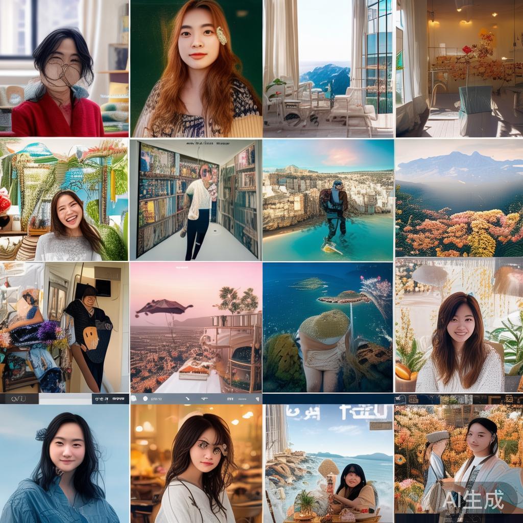 小红书几个账号插图